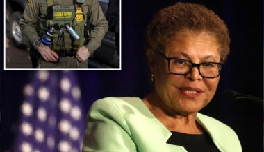 LA Mayor Karen Bass calls it ‘sad’ that Hispanics are joining Border Patrol
