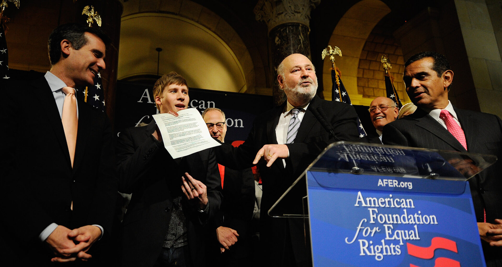 Rob Reiner fought for California marriage equality and kids