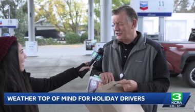 Northern California drivers face busy roads and weather challenges during holiday travel