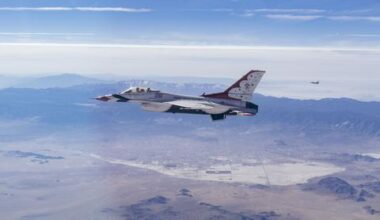 Air Force Thunderbird jet crashes in Southern California; pilot ejects safely