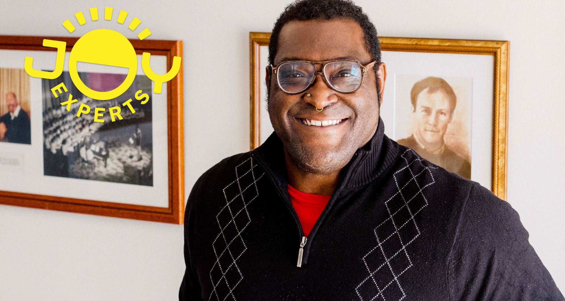 Ernest H. Harrison has a song in his heart