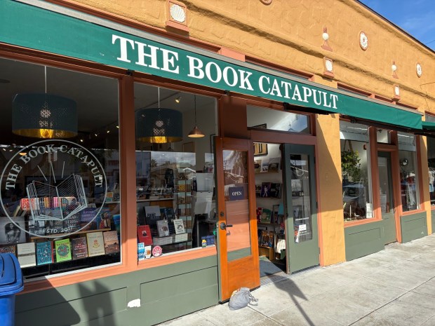 The Book Catapult, 3010-b Juniper St., San Diego, is an independent bookstore in South Park. (Abby Hamblin / The San Diego Union-Tribune)