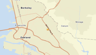 Magnitude 2.9 earthquake is felt in Berkeley