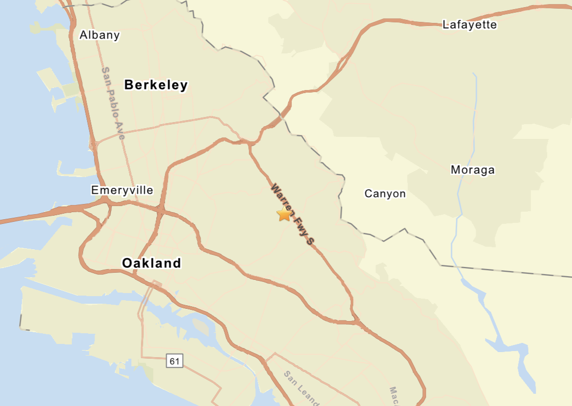Magnitude 2.9 earthquake is felt in Berkeley