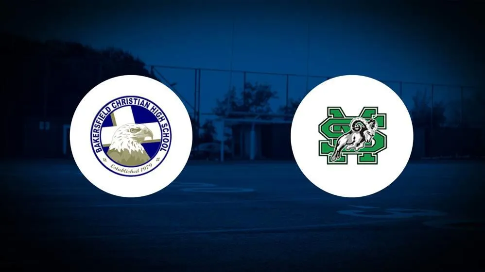 St. Mary's vs Bakersfield Chr livestream California high school football