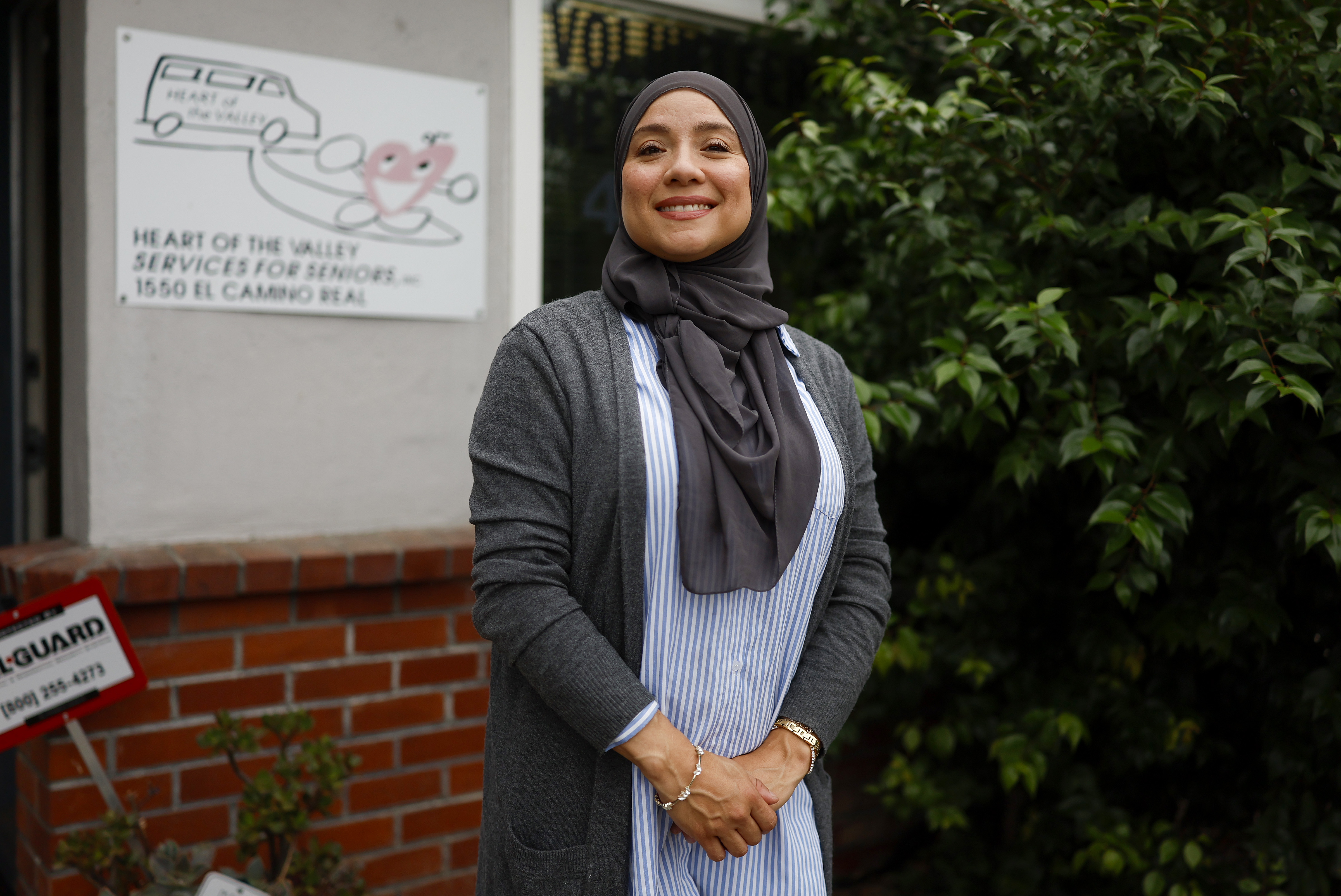 Alma Soto, Executive Director of Heart of the Valley, poses...