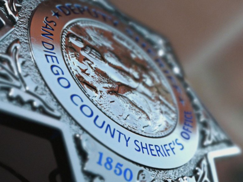 San Diego County Sheriff's Department. Courtesy: San Diego County Sheriff's Office