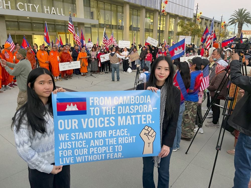 At the Heart of the World’s Largest Cambodian Diaspora: A Peace Rally in Long Beach
