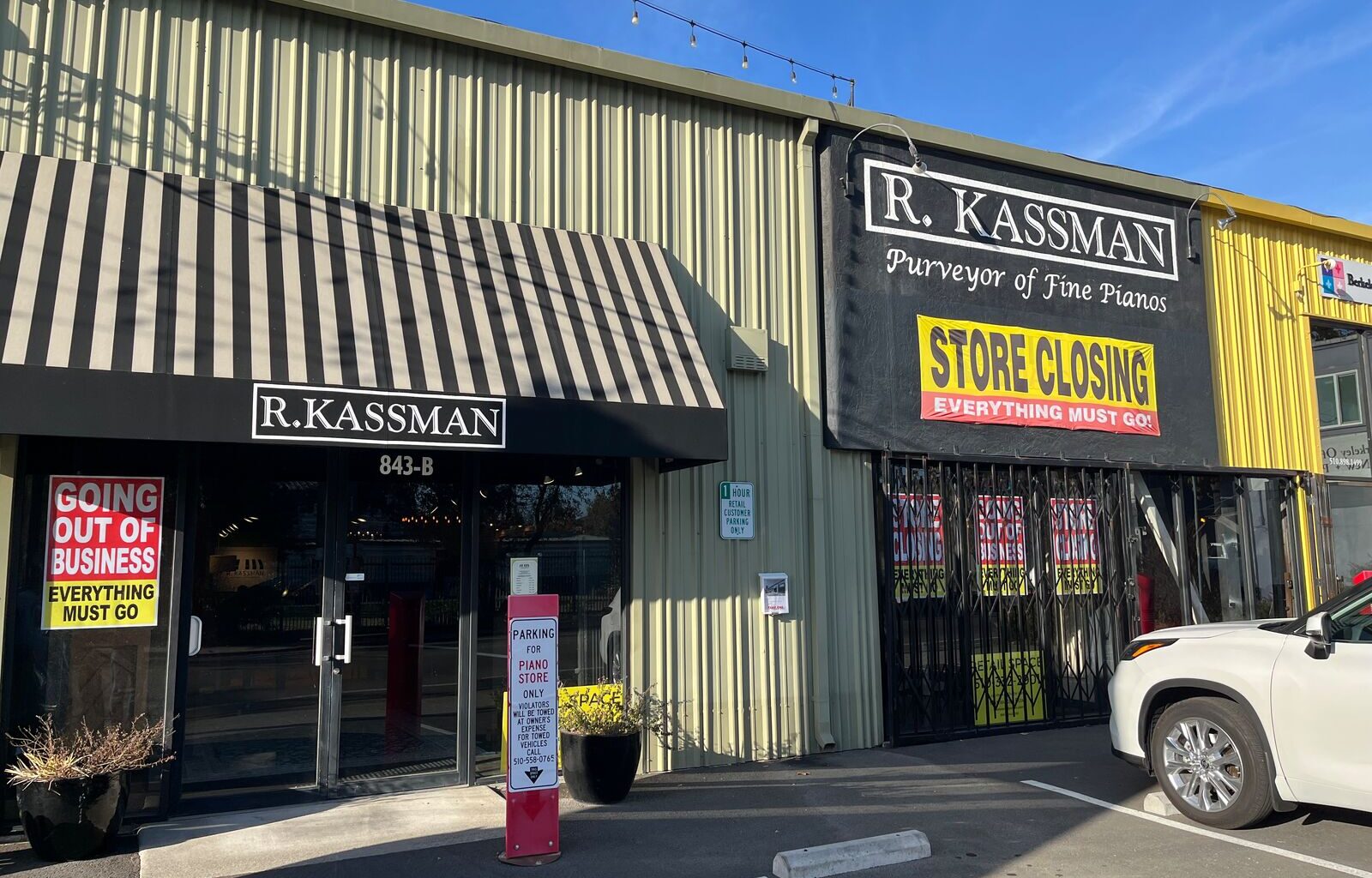 R. Kassman piano shop in Berkeley closes after over 40 years