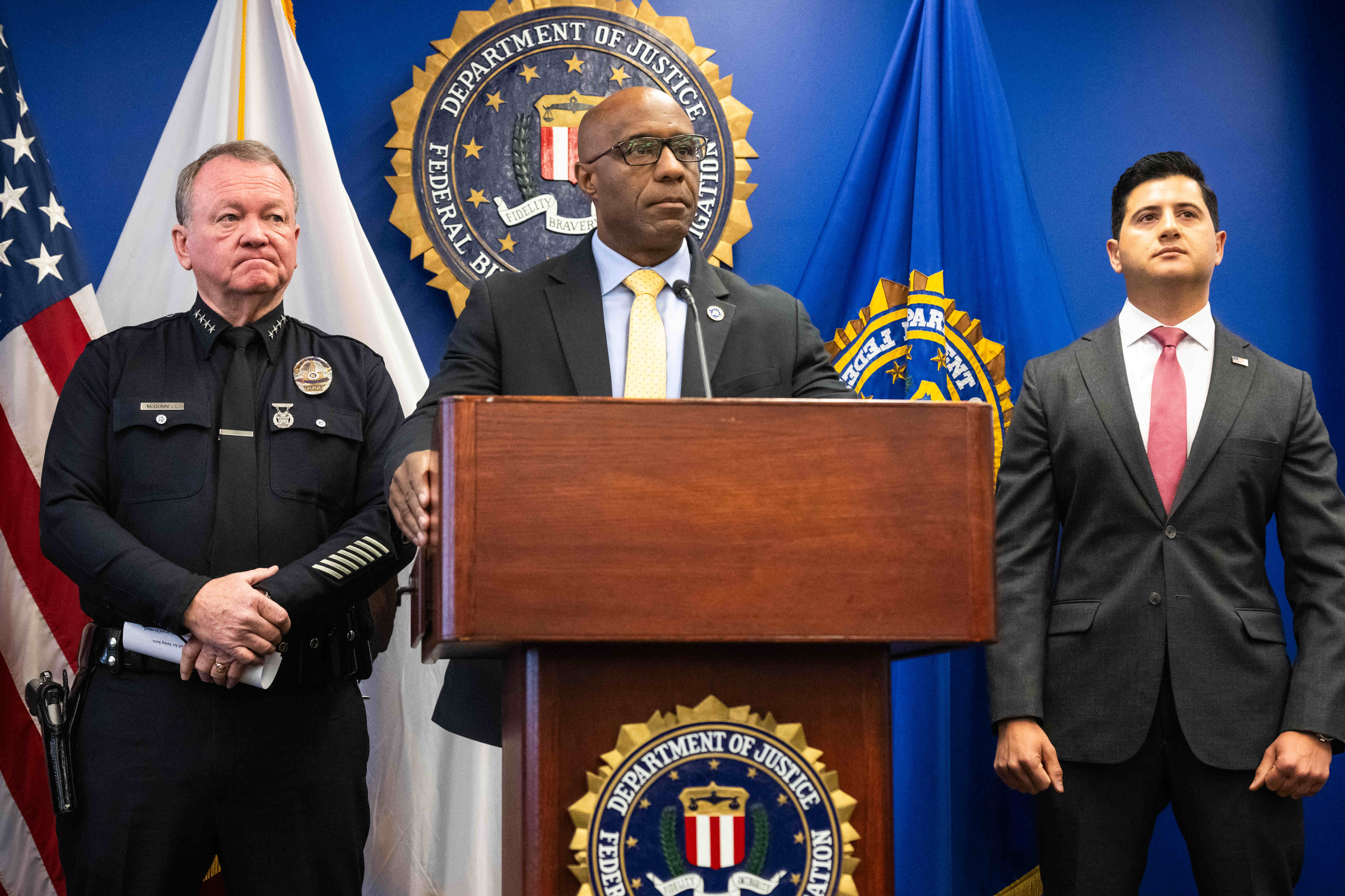FBI Assistant Director in Charge Akil Davis. (Photo by Sarah...
