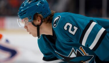 San Jose Sharks' Will Smith continues rehab; Sam Dickinson to face Kraken