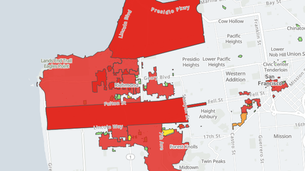 Thousands left without power in SF after massive PG&E outage