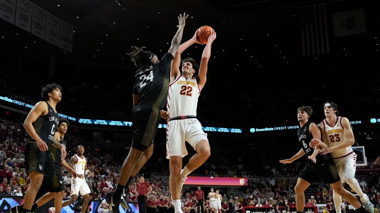 Momcilovic hits 7 3s, scores 27 points in No. 4 Iowa State's 91-60 win over Long Beach State