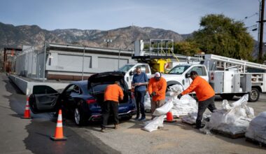 Los Angeles Evacuates Some Residents as Strong Storm Nears City