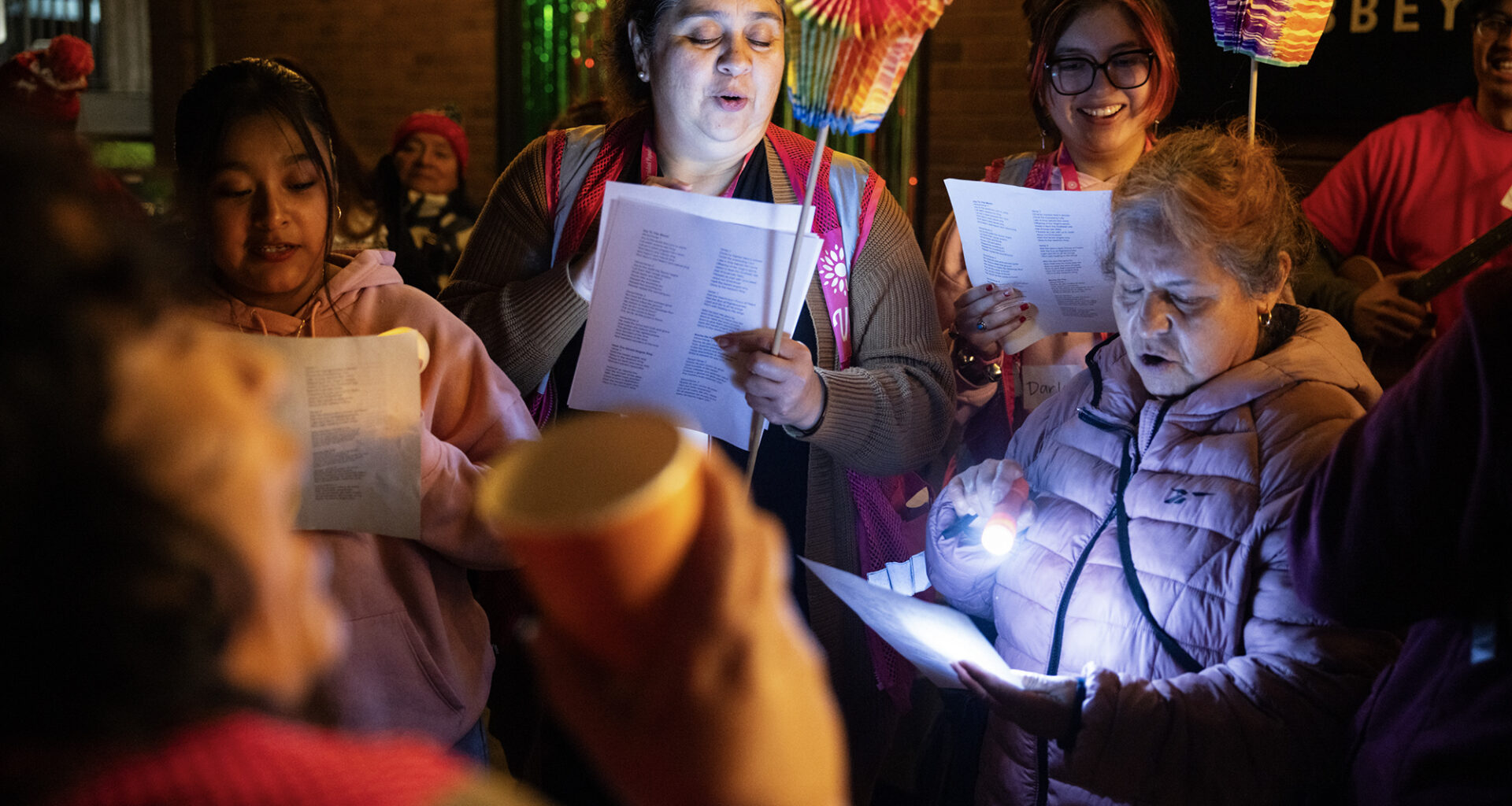 In an era of ICE raids, a Latino holiday party proceeds with caution
