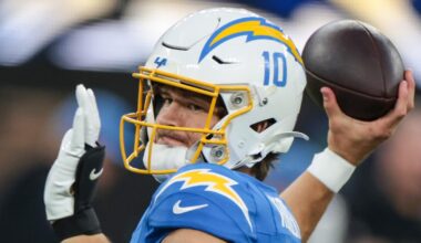 Justin Herbert isn't letting injury compromise Chargers' ambitions