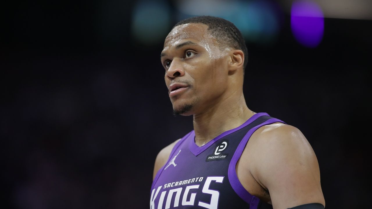 Westbrook passes Magic Johnson for 7th place in career assists as Kings beat Mavericks 113-107