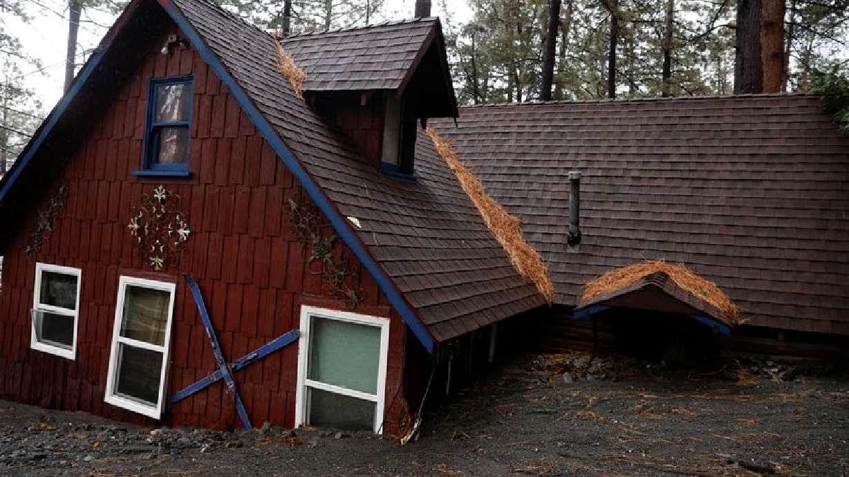 Heavy rains, flash floods leave Southern California homes caked in mud