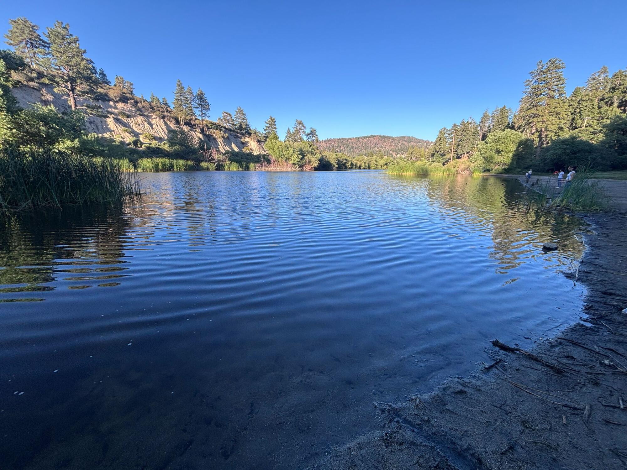 Jackson Lake in Angeles National Forest near Wrightwood.