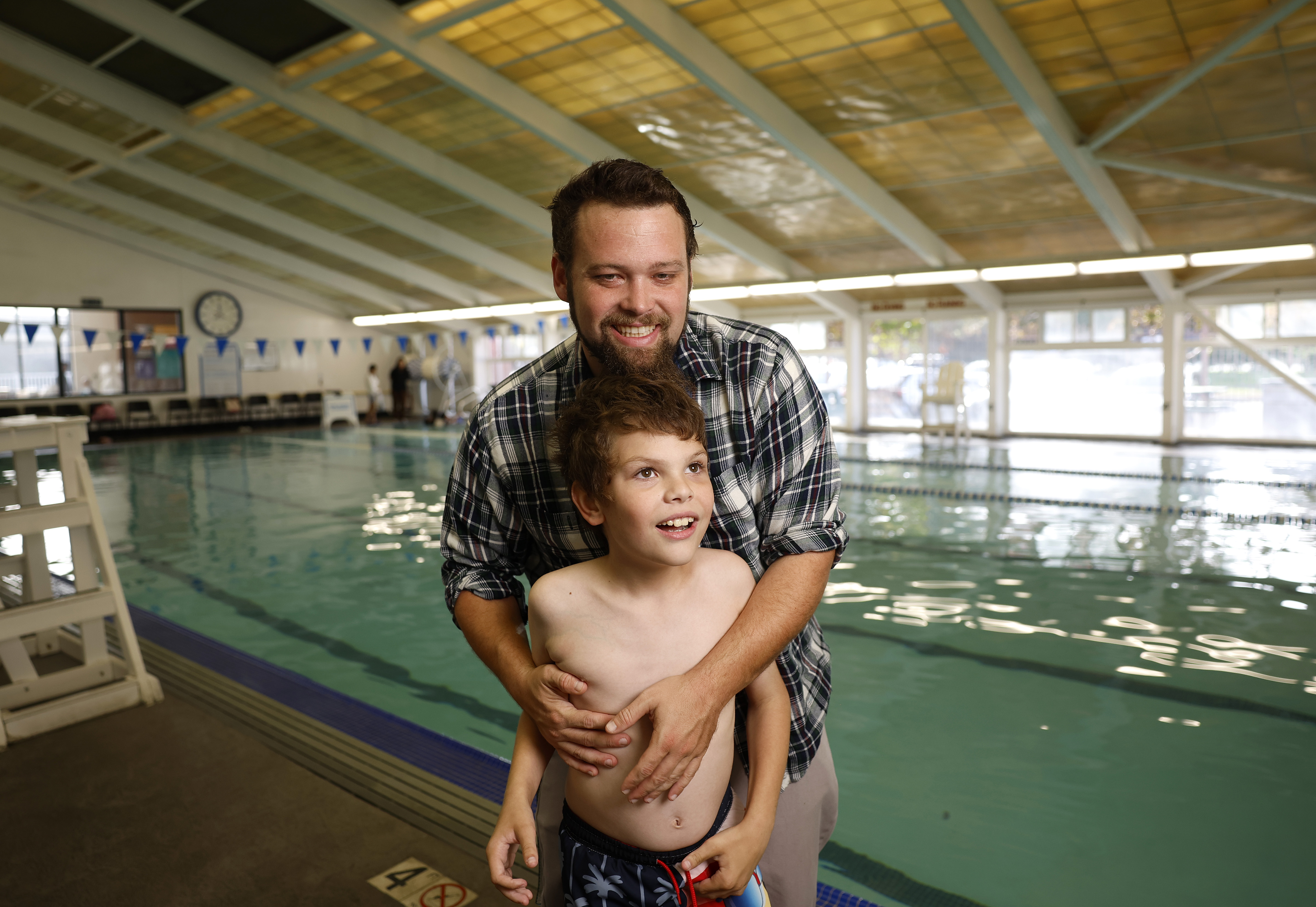 Lucas Foreman, 9, from San Jose, poses for a photograph...