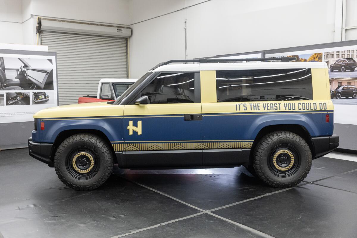 A Slate SUV is among of the configurations available.