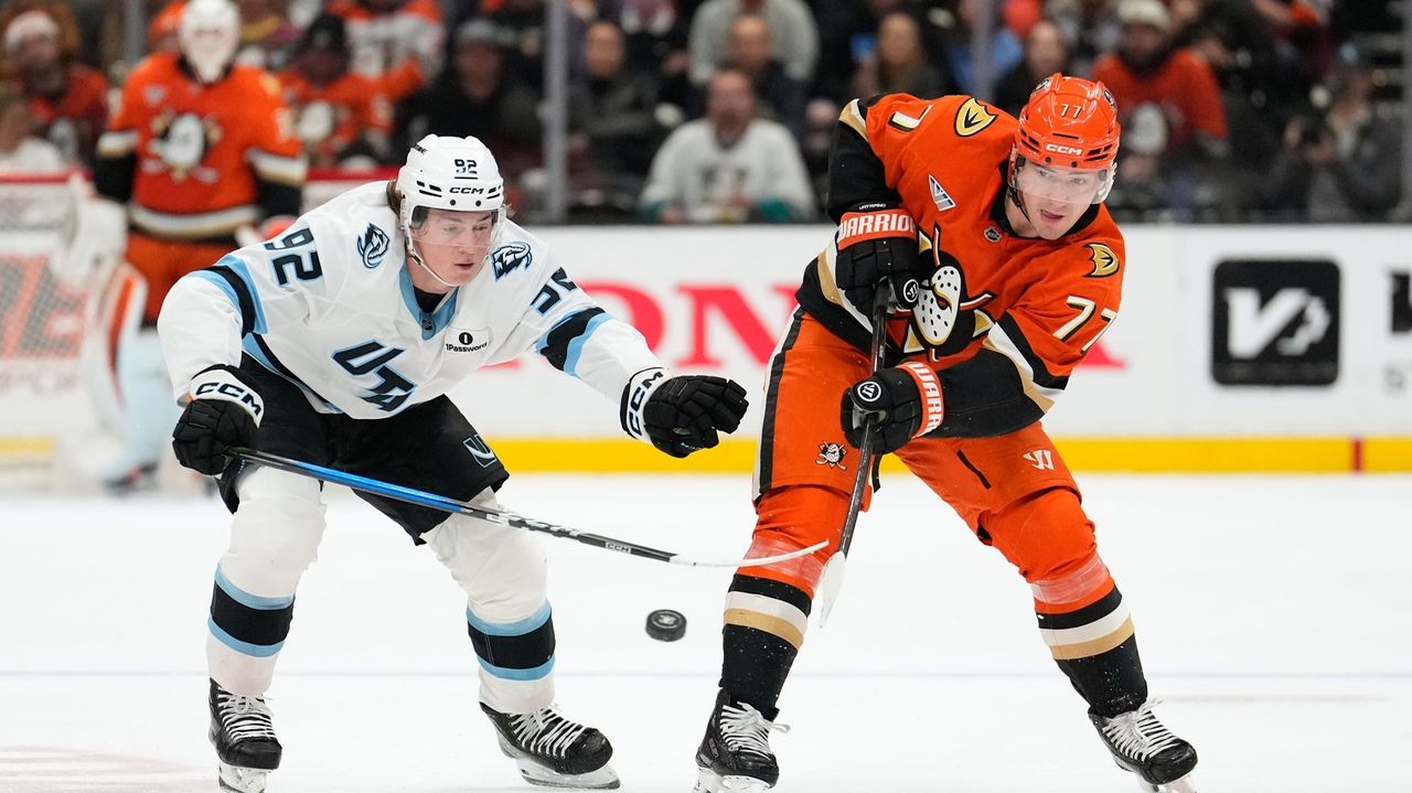 Anaheim Ducks F Frank Vatrano will be out for about 6 weeks with a broken shoulder