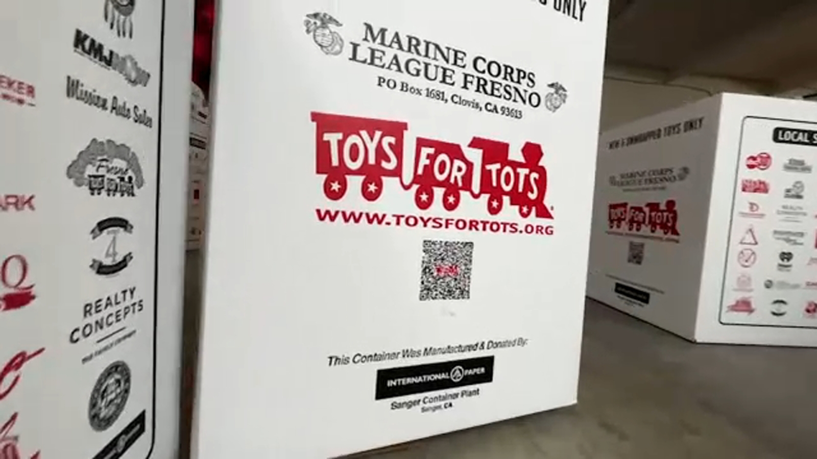 Preparing for Toys for Tots Marathon weekend