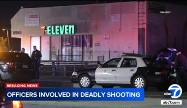 1 dead after shooting involving Los Angeles police officers near 7-Eleven in Reseda