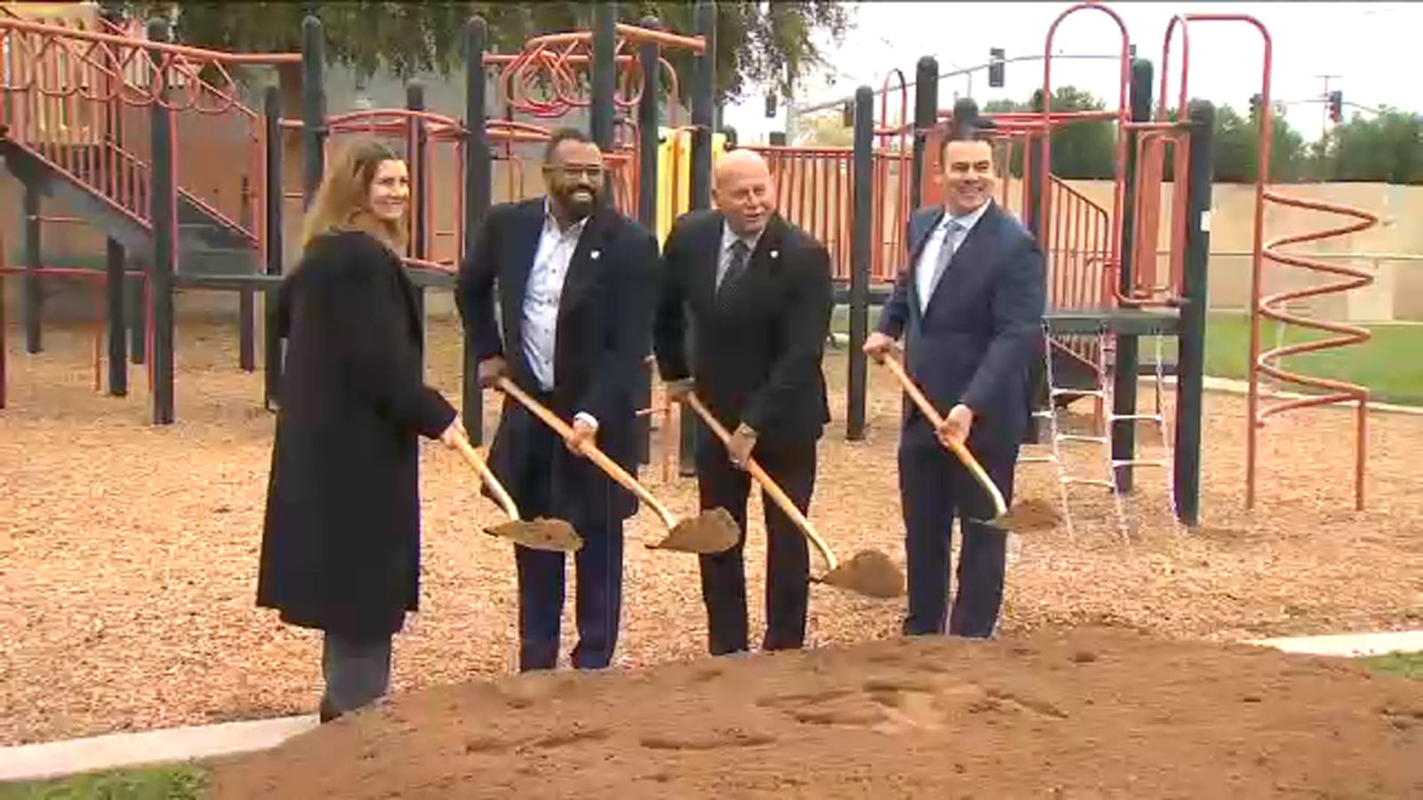 Officials break ground on Radio Park renovation in Central Fresno