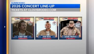 Concerts announced for 2026 Clovis Rodeo