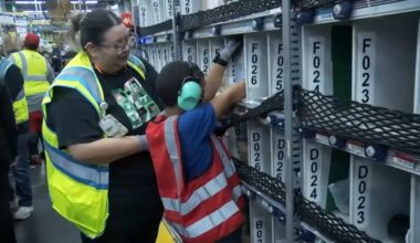 Amazon workers in Fresno train Santa's next generation of helpers