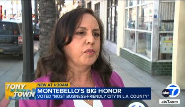 The city of Montebello recognized as LA County's best for business growth