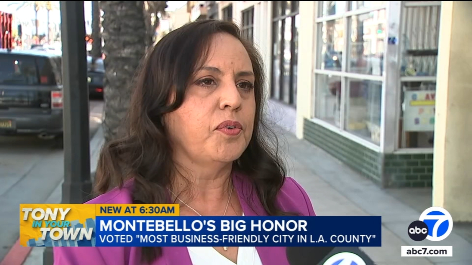 The city of Montebello recognized as LA County's best for business growth