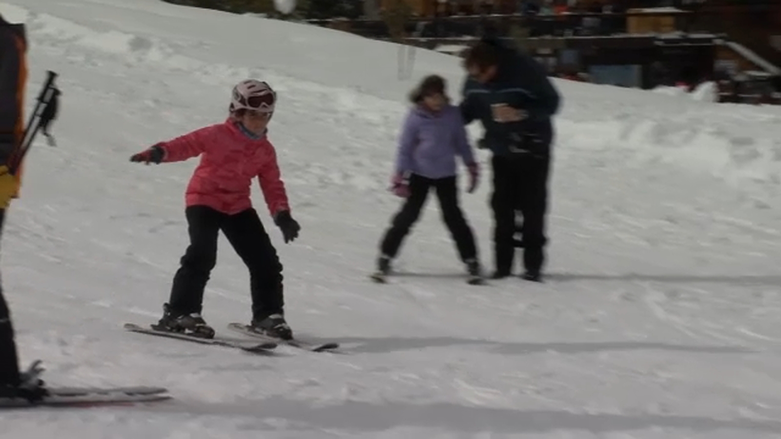 Several feet of snow hit China Peak Ski Resort
