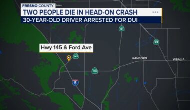 Husband and wife killed by suspected DUI driver in Fresno County identified