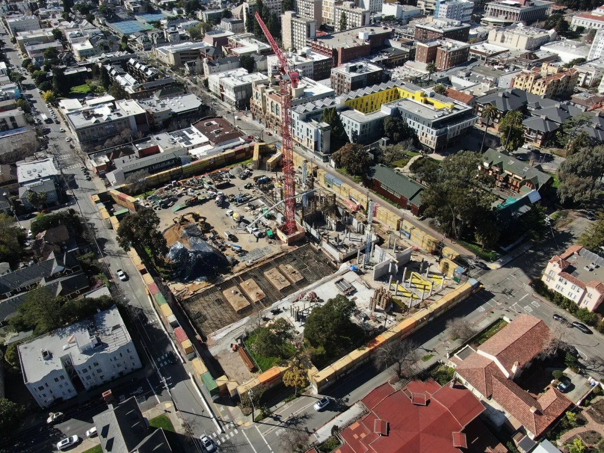 ‘Vertical construction’ has begun at People’s Park, UC Berkeley says