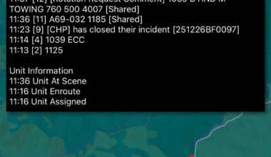 Traffic Collision in Kern Canyon, HWY 178