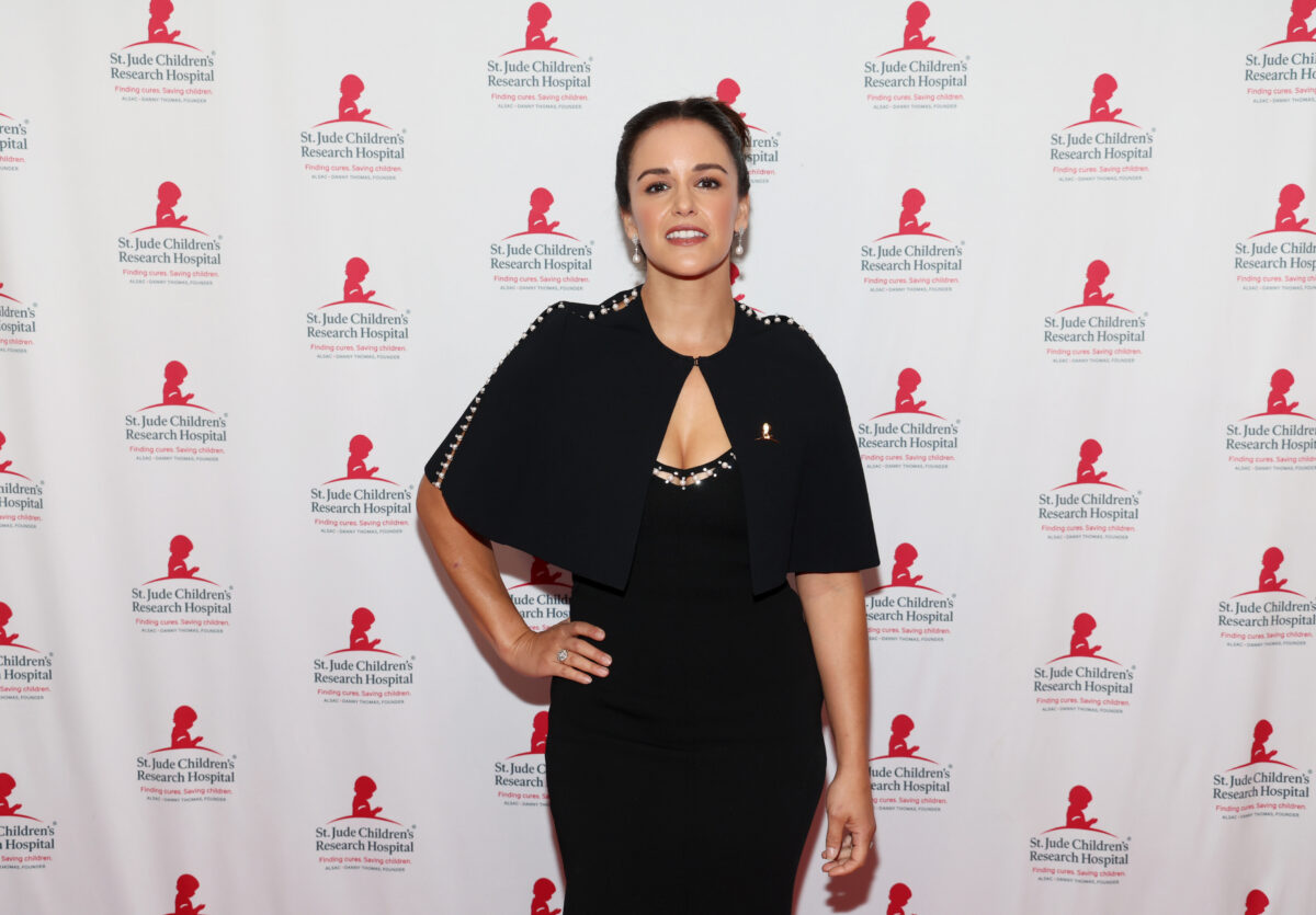 LOS ANGELES, CALIFORNIA - NOVEMBER 08: Melissa Fumero attends the St. Jude Evening of Hope Gala at Fairmont Century Plaza on November 08, 2025 in Los Angeles, California. (Photo by ALSAC/St. Jude/Getty Images for ALSAC/St. Jude)