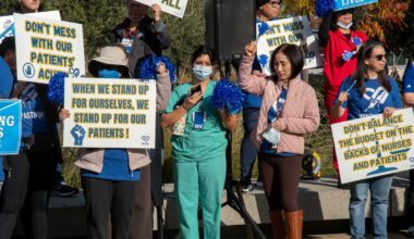 Nurses rally for safer staffing at Santa Clara County hospitals | Gilroy Dispatch