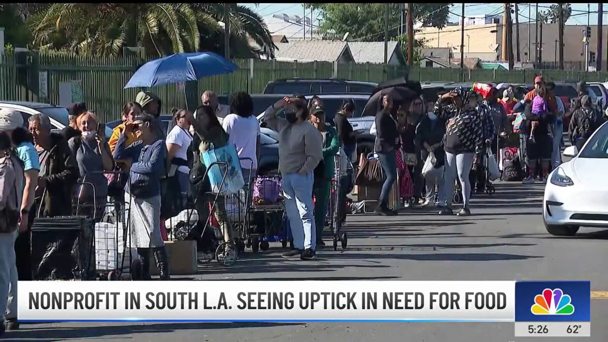 ‘We Grow LA’ holds food, clothing distribution event in South LA – NBC Los Angeles