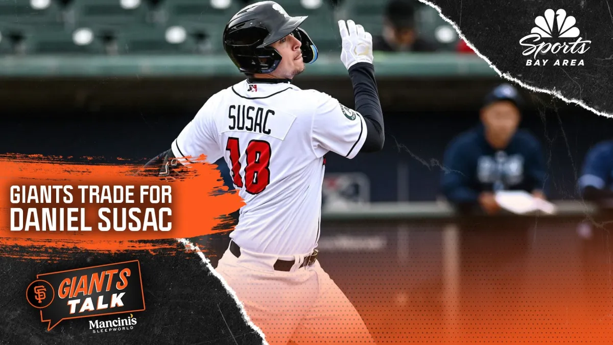 Giants trade for catcher, former first-rounder Daniel Susac – NBC Sports Bay Area & California