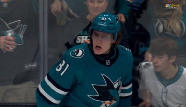 Adam Gaudette scores game-tying goal in Sharks vs. Kraken – NBC Sports Bay Area & California
