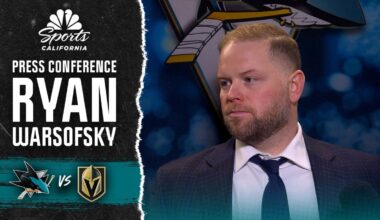 Ryan Warsofsky details Sharks’ struggles vs. Golden Knights – NBC Sports Bay Area & California