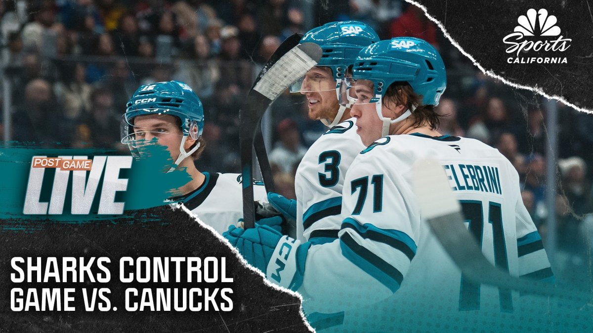 Sharks snap losing streak, correct course in win vs. Canucks – NBC Sports Bay Area & California