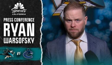 Ryan Warsofsky explains Sharks’ differences from last season – NBC Sports Bay Area & California