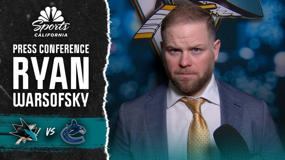 Ryan Warsofsky explains Sharks’ differences from last season – NBC Sports Bay Area & California