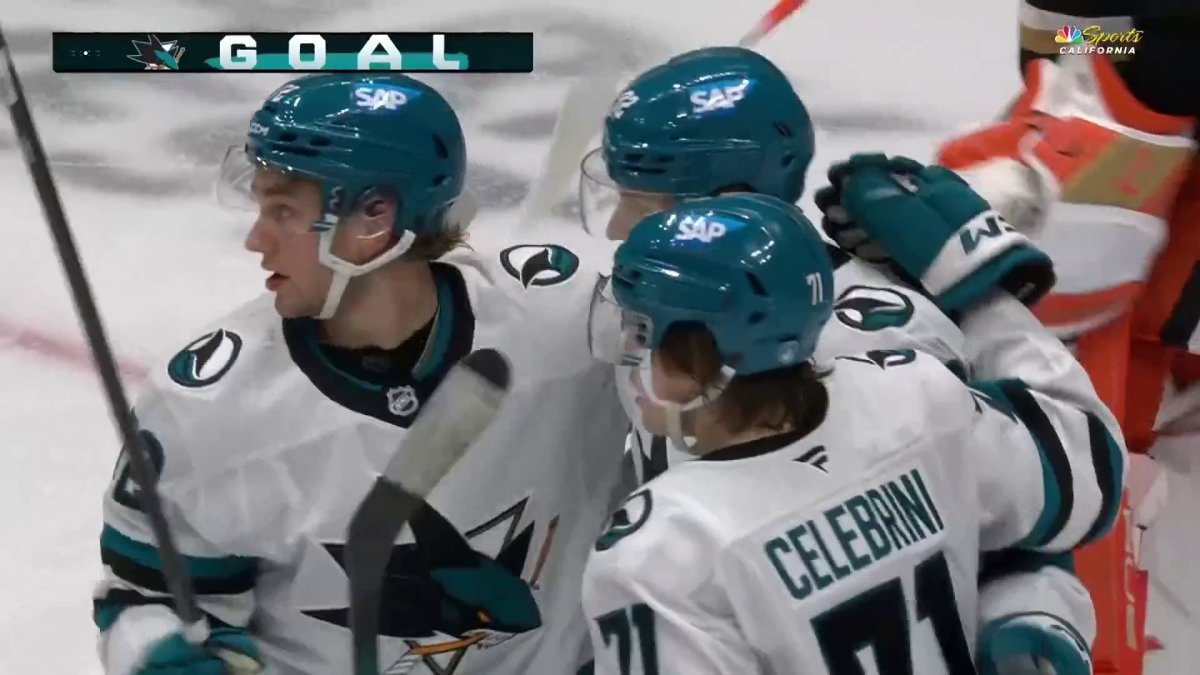 Igor Chernyshov’s goal extends Sharks’ lead over Ducks – NBC Sports Bay Area & California