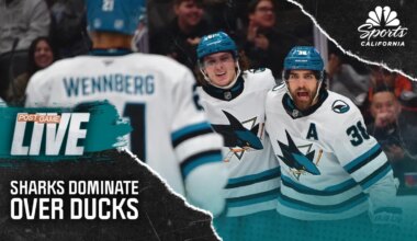 Sharks fight off Ducks’ comeback attempt to pull out 5-4 win – NBC Sports Bay Area & California