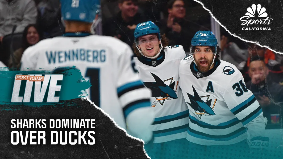 Sharks fight off Ducks’ comeback attempt to pull out 5-4 win – NBC Sports Bay Area & California