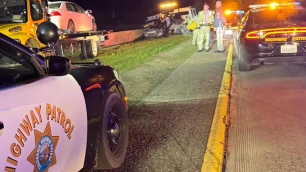 A driver was arrested for a suspected DUI crash in Fresno on Sunday, CHP says (Photo: CHP Fresno)